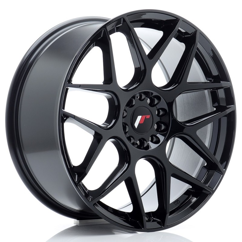 Japan Racing JR-18 19x8.5" 5x112/114.3 ET45, Gloss Black