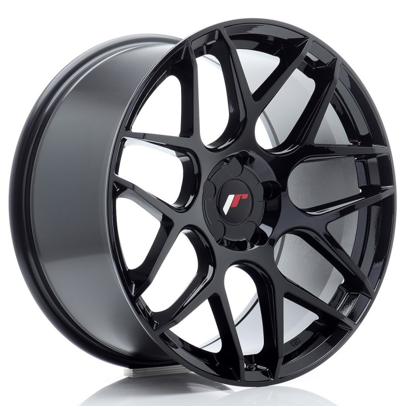 Japan Racing JR-18 Extreme Concave 19x9.5" (5 hole custom PCD) ET20-42, Gloss Black