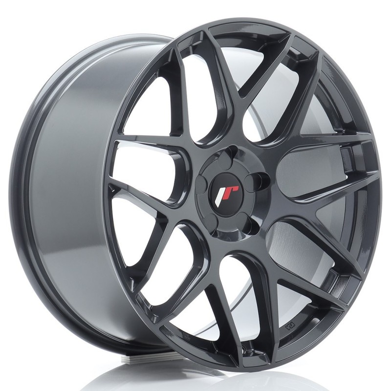 Japan Racing JR-18 Extreme Concave 19x9.5" (5 hole custom PCD) ET20-42, Hyper Gray