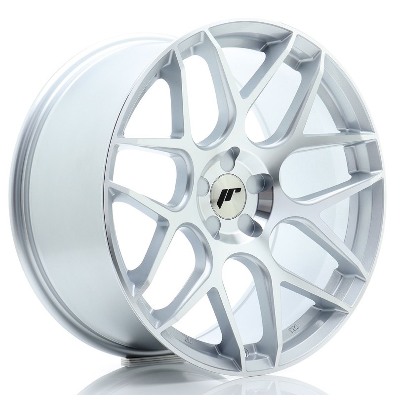 Japan Racing JR-18 Extreme Concave 19x9.5" (5 hole custom PCD) ET20-42, Silver