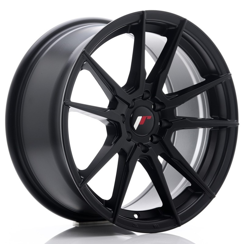 Japan Racing JR-21 17x8" 5x100/114.3 ET35, Flat Black