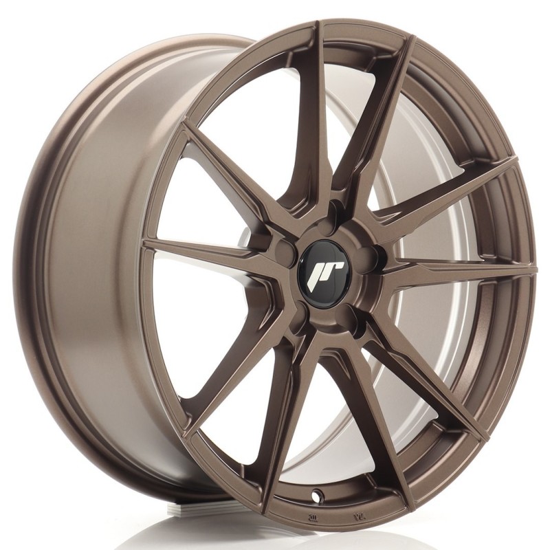 Japan Racing JR-21 18x8.5" (5 hole custom PCD) ET20-45, Bronze