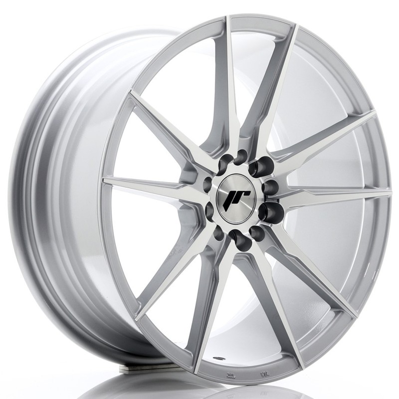 Japan Racing JR-21 18x8.5" 5x112/114.3 ET40, Silver