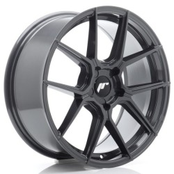Japan Racing JR-30 18x8.5" (5 hole custom PCD) ET20-45, Hyper Gray