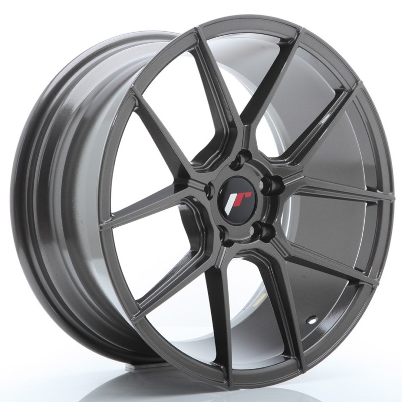 Japan Racing JR-30 18x8.5" 5x120 ET35, Hyper Gray