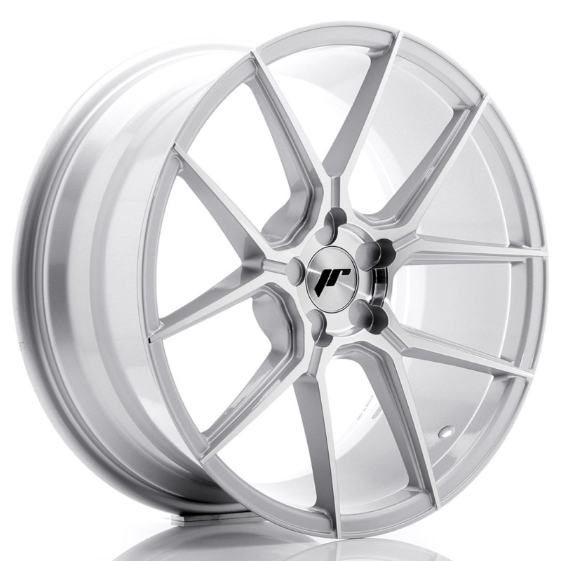Japan Racing JR-30 19x8.5" (5 hole custom PCD) ET20-42, Silver
