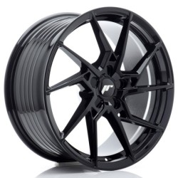 Japan Racing JR-33 19x8.5" (5 hole custom PCD) ET20-45, Gloss Black