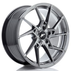 Japan Racing JR-33 19x8.5" (5 hole custom PCD) ET20-45, Hyper Black