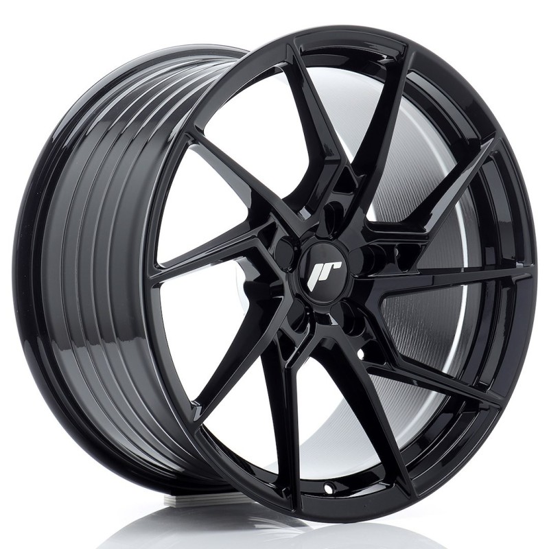 Japan Racing JR-33 Extreme Concave 19x9.5" (5 hole custom PCD) ET20-45, Gloss Black