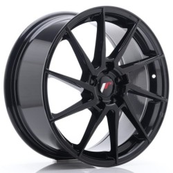 Japan Racing JR-36 18x8" 5x114.3 ET45, Gloss Black