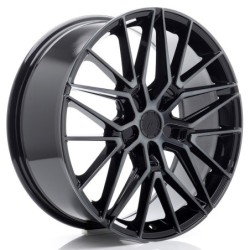 Japan Racing JR-38 20x8.5" (5 hole custom PCD) ET20-45, Gloss Black, Tinted Face