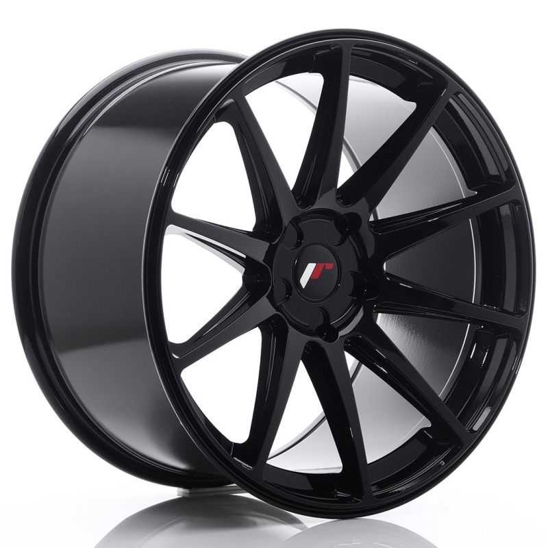 Japan Racing JR-11 Extreme Concave 20x11" (5 hole custom PCD) ET30-52, Gloss Black