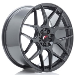 Japan Racing JR-18 18x8.5" 5x112/114.3 ET45, Hyper Gray