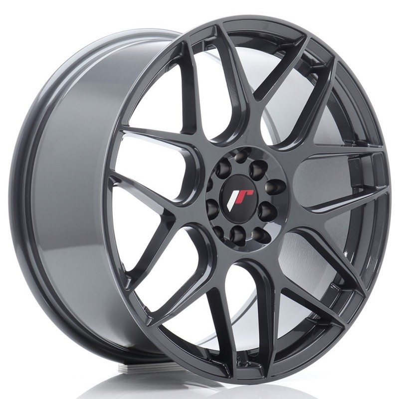 Japan Racing JR-18 18x8.5" 5x112/114.3 ET45, Hyper Gray
