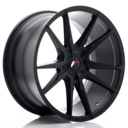 Japan Racing JR-21 Extreme Concave 19x9.5" (5 hole custom PCD) ET20-40, Flat Black