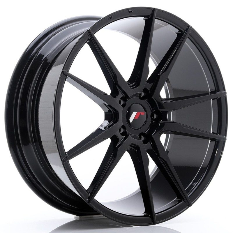 Japan Racing JR-21 20x8.5" 5x112 ET40, Gloss Black