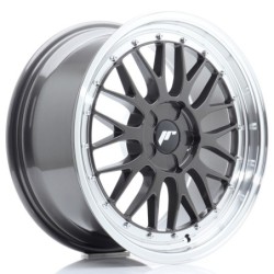 Japan Racing JR-23 18x8.5" (5 hole custom PCD) ET25-48, Hyper Gray