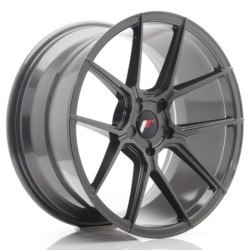 Japan Racing JR-30 Extreme Concave 19x9.5" (5 hole custom PCD) ET35-40, Hyper Gray