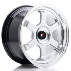Set of 2x Japan Racing JR-12 16x8" 5x110 ET20, Hyper Silver