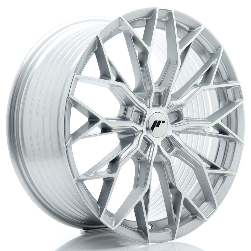 Japan Racing JR-49 20x8.5" (5 hole custom PCD) ET20-45, Machined Silver