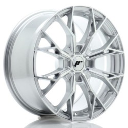 Japan Racing JR-49 17x8" (4 hole custom PCD) ET20-40, Machined Silver