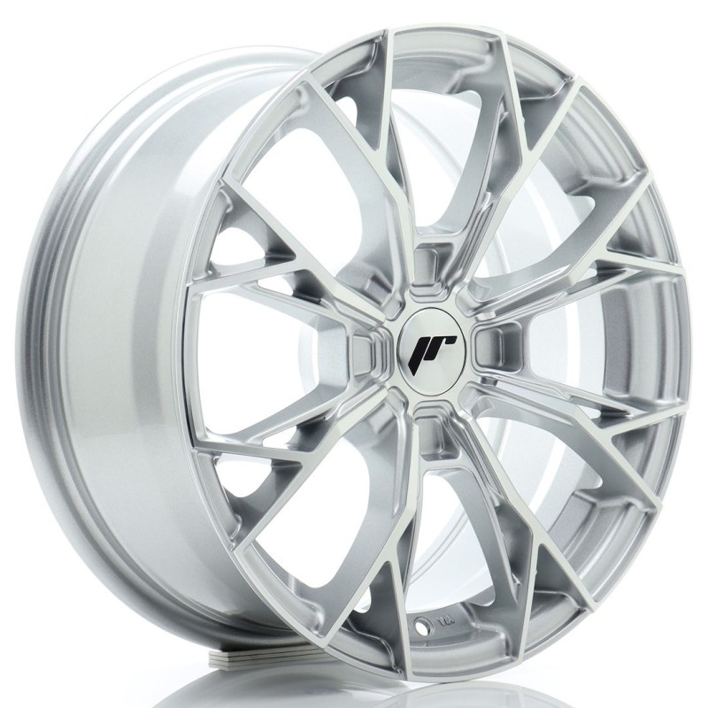 Japan Racing JR-49 16x7" (4 hole custom PCD) ET20-42, Machined Silver
