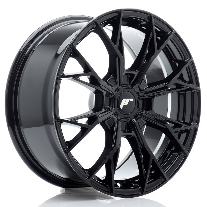 Japan Racing JR-49 17x8" (4 hole custom PCD) ET20-40, Gloss Black