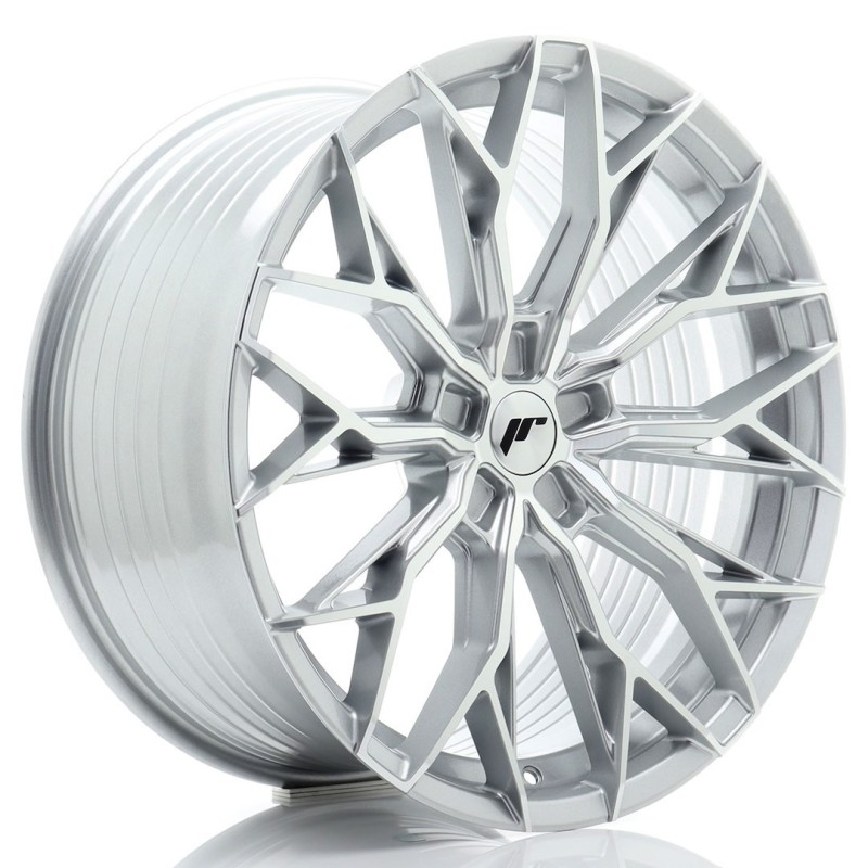 Japan Racing JR-49 20x9.5" (5 hole custom PCD) ET20-40, Machined Silver