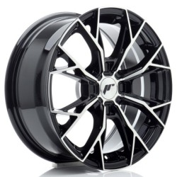 Japan Racing JR-49 16x7" (4 hole custom PCD) ET20-42, Machined Black