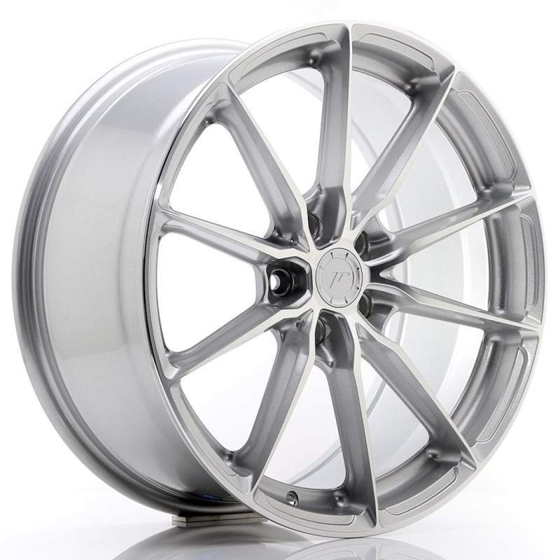 Japan Racing JR-37 19x8.5" 5x120 ET35, Machined Silver