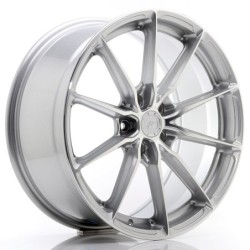 Japan Racing JR-37 19x8.5" 5x112 ET35, Machined Silver