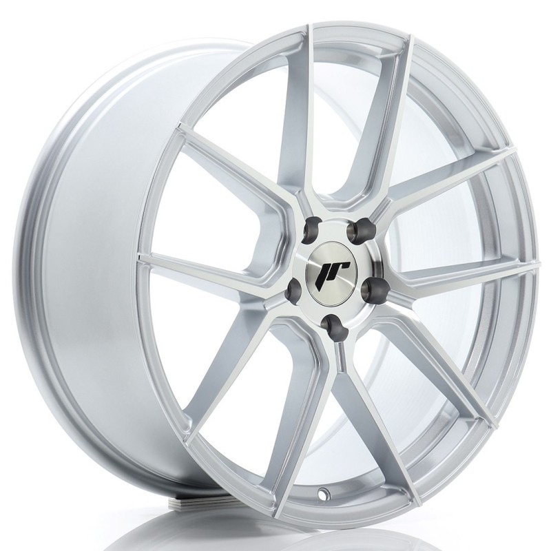 Japan Racing JR-30 19x8.5" 5x112 ET41, Machined Silver