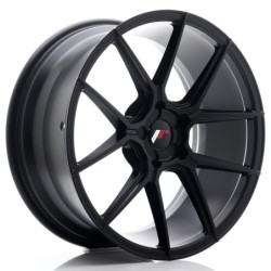Japan Racing JR-30 19x8.5" (5 hole custom PCD) ET20-42, Flat Black