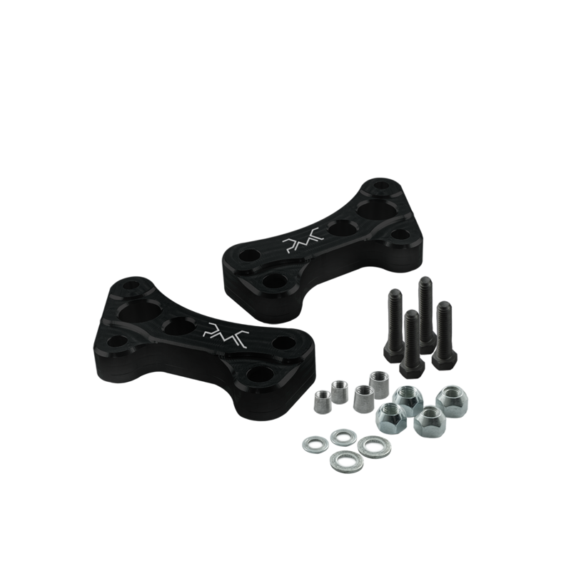 Stage 2 Black Edition Adaptadores de giro BMW E36 +25% / Negro