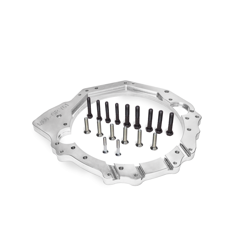 Placa adaptadora BMW V8 M60 M62 S62 - Nissan Patrol Y61 ZD30