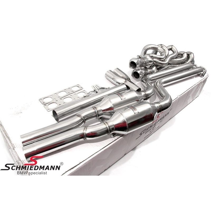 Colectores + supresores de cat Schmiedmann BMW m52-m54 e46