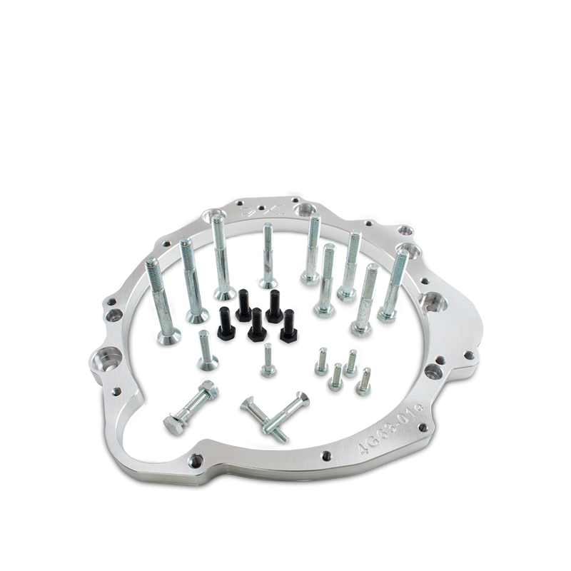 Placa adaptadora Mitsubishi 4G63 - Audi 01E 2.5 TDI