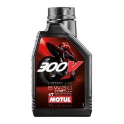 Motul 300V 4T FL Road Racing 5W30 Motorcycle Engine Oil (1L)