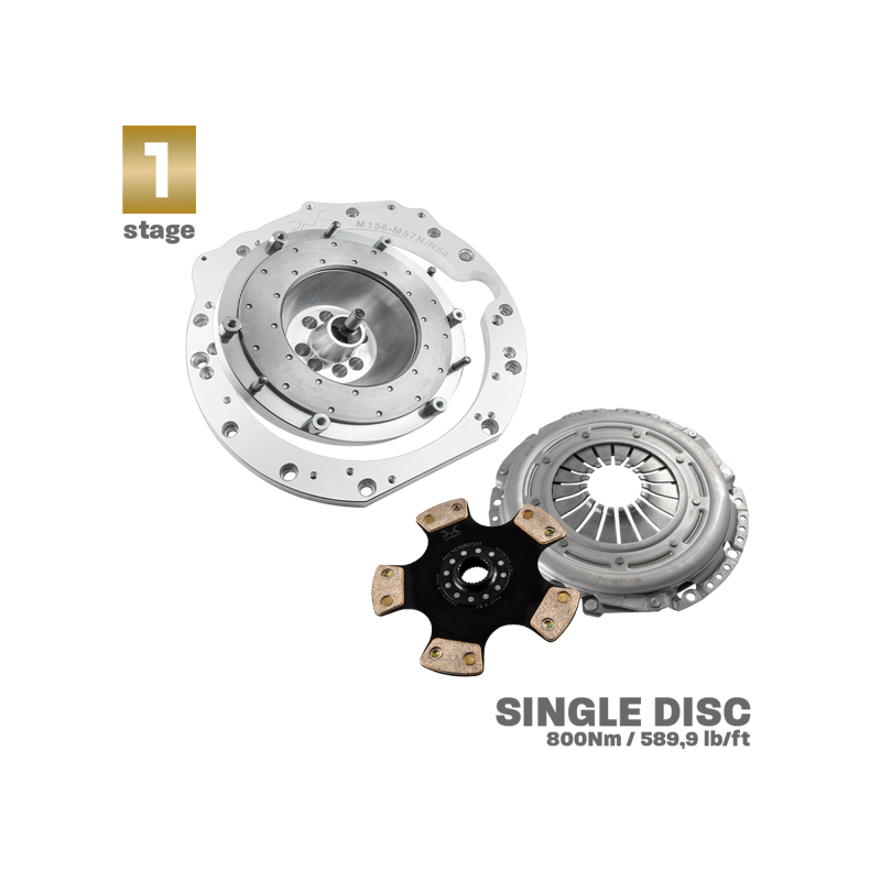 RACE STAGE 1 Mercedes-Benz V8 M156 AMG - BMW M57N2 6-velocidades HGU HGK / N54 - 240mm / 9.45