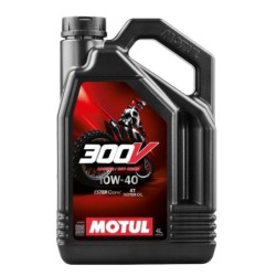 Motul 300V 4T Off Road 10W40 Motorcycle Engine Oil (4L)