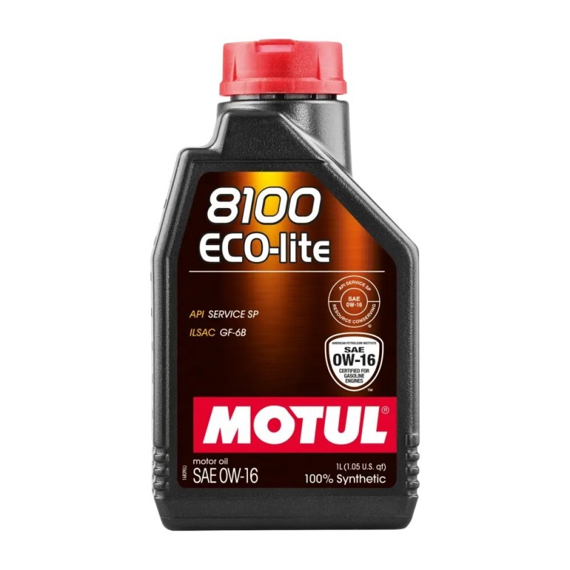 Motul 8100 Eco-Lite 0W16 Engine Oil (Honda, Toyota, Lexus, Suzuki...) 1L