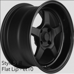 Llanta 7Twenty Style 51 (Black on Black)