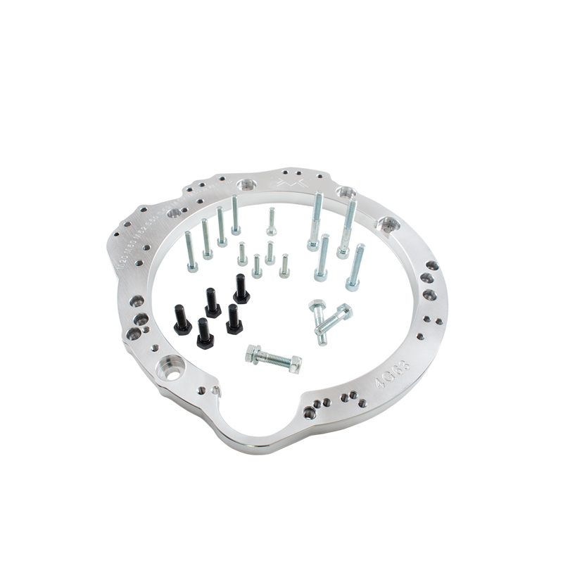 Placa adaptadora Mitsubishi 4G63 - BMW Manual M50 M54 M57 S50 S54 M57N M57N2