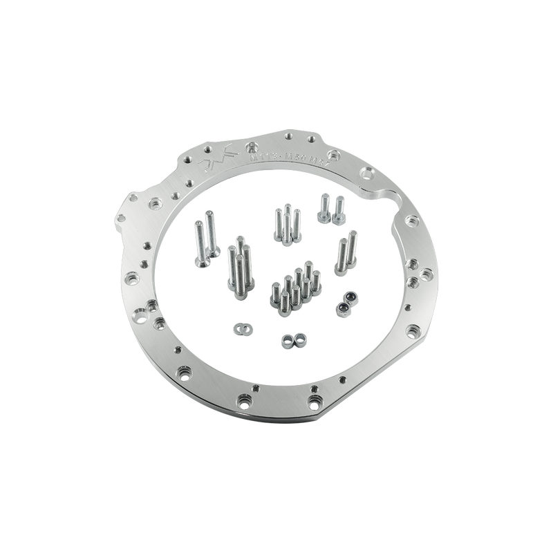 Placa adaptadora Mercedes-Benz V6 M112 V8 M113 - Manual BMW (M50-M57)