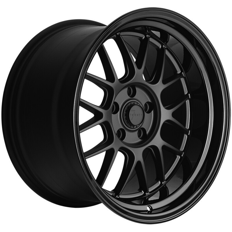 7Twenty Style57 18x10.5 5x120 ET20, Black on Black"