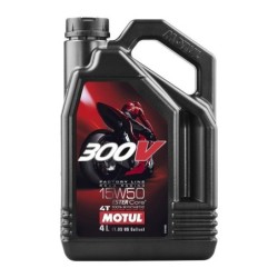 Motul 300V 4T FL Road Racing 15W50 Motorcycle Engine Oil (4L)