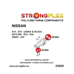 Kit Strongflex Differencial Trasero Nissan S14