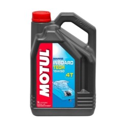 Motul Inboard Tech 4T 15W50 Boat Oil (5L)