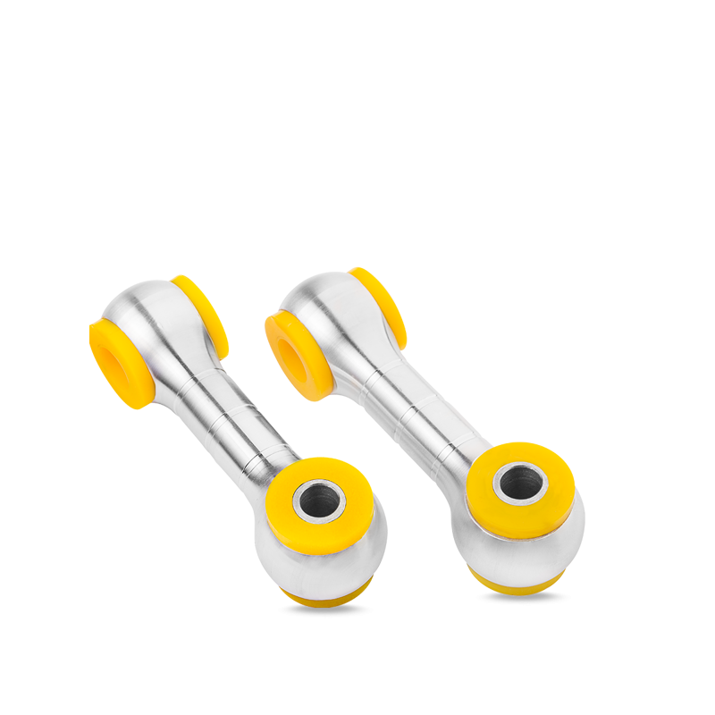 Enlaces de barra estabilizadora trasera de aluminio BMW E46 / E46 compact - Poliuretano 90ShA