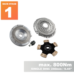 RACE STAGE 1 BMW M50 S50 M52 S52 M54 S54 - BMW N54 6-velocidades - 240mm / 9.45 - 5700g / 12.9lb"